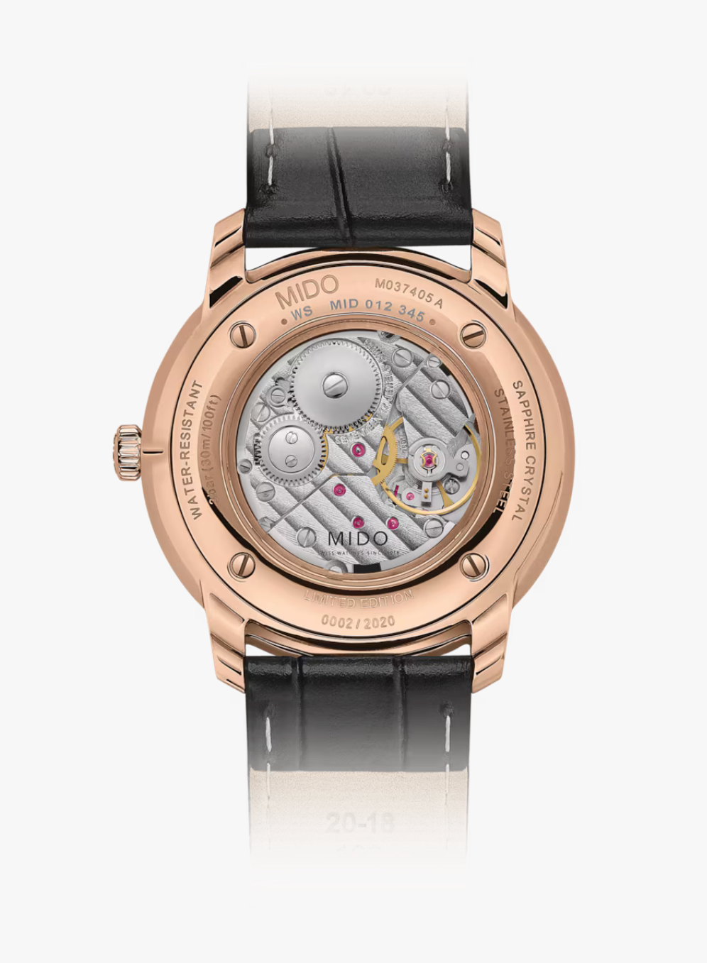 MIDO Baroncelli Mechanical Limited Edition Black Dial | M037.405.36.050.00