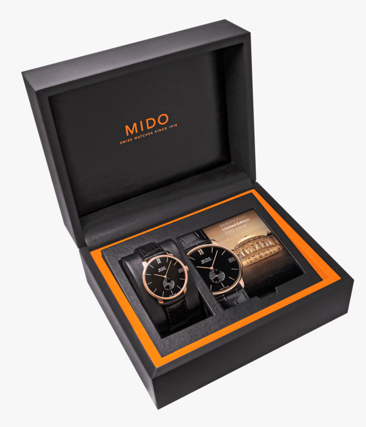 MIDO Baroncelli Mechanical Limited Edition Black Dial | M037.405.36.050.00
