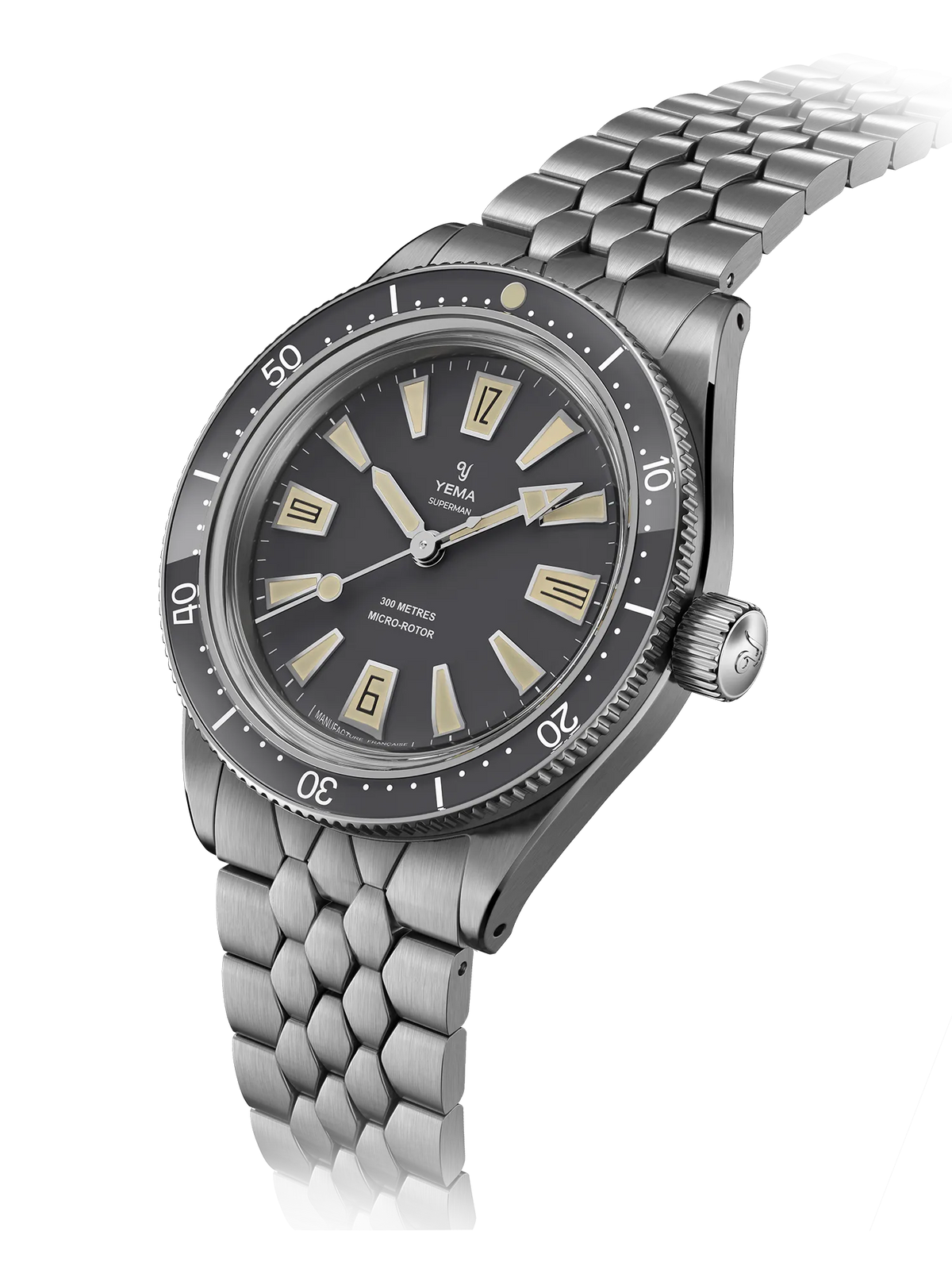 YEMA Skin Diver Slim CMM.20 Limited Edition 39mm Scales Slim Bracelet | 12.24.99.SN.M3