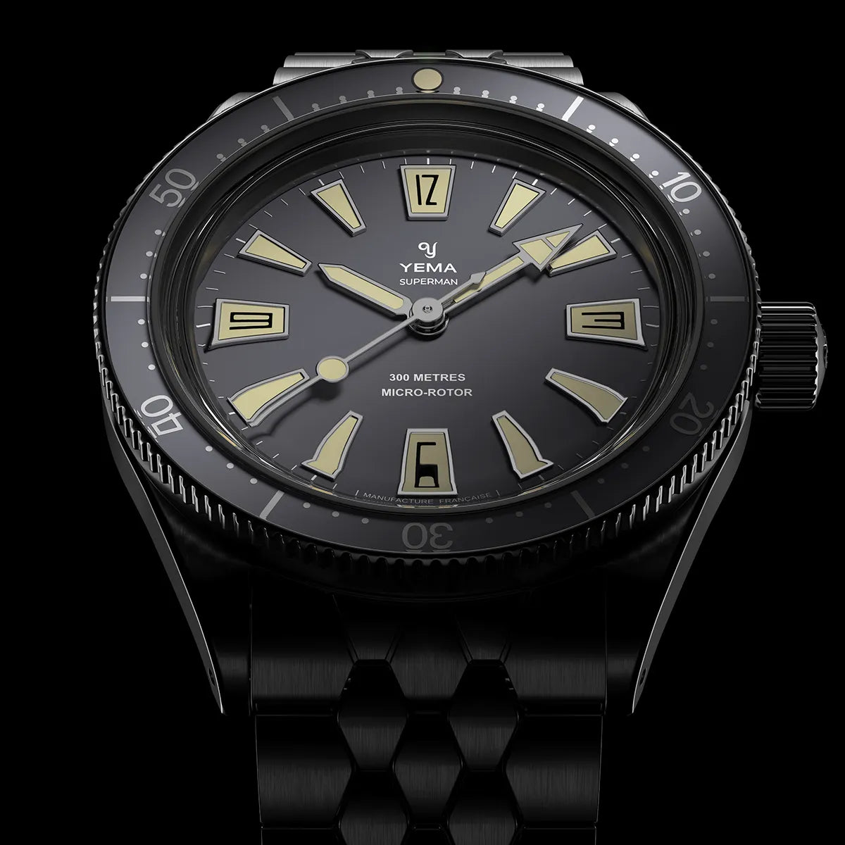 YEMA Skin Diver Slim CMM.20 Limited Edition 39mm Scales Slim Bracelet | 12.24.99.SN.M3