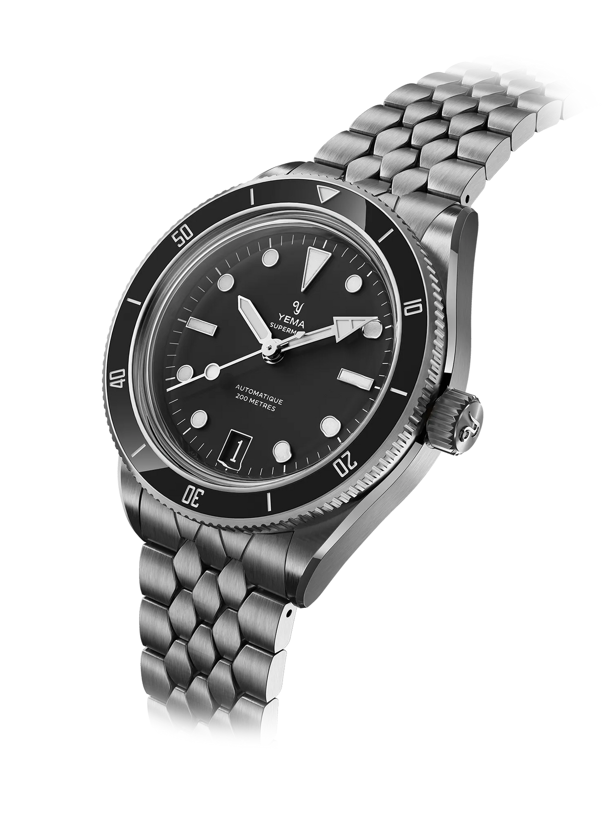 YEMA Superman Dato CMM.10 Black 41mm | 12.25.11.66.SE.M2