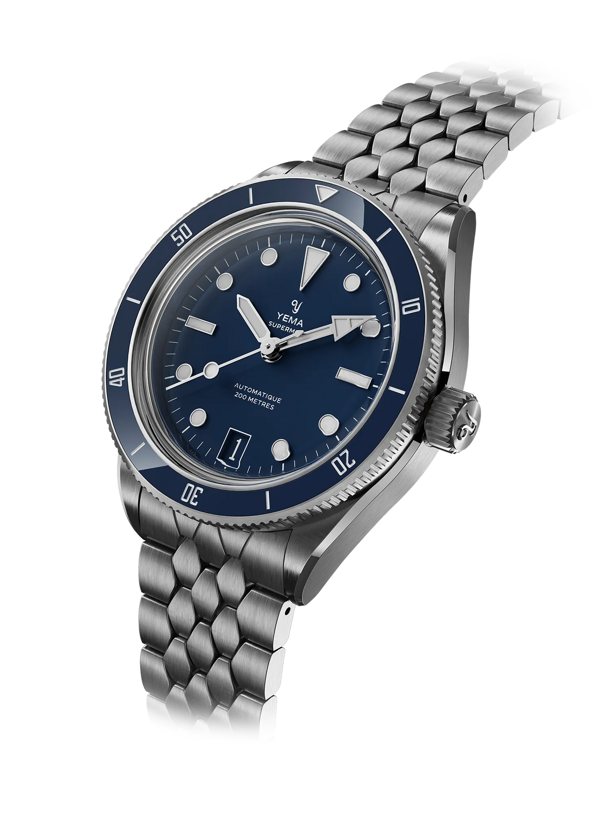 YEMA Superman Dato CMM.10 Blue 41mm | 12.25.11.55.SE.M2