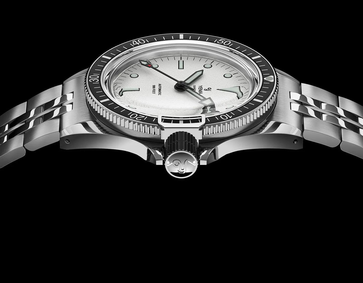 YEMA Superman Heritage Swiss Edition White Dial 41mm | YSUP25A41-BMS
