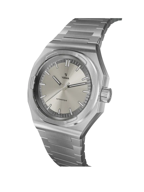 YEMA Urban Traveller Sunray Dial Steel Bracelet 39mm | YWTR25-FMS