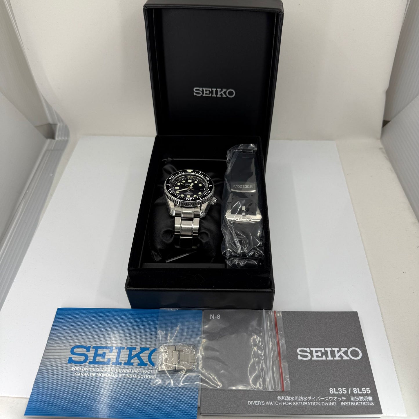 Seiko Prospex Marine Master Black (SLA021)