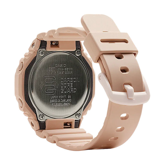 CASIO G-Shock Analog Digital with Monochromatic Look Pink | GMAS2100-4A