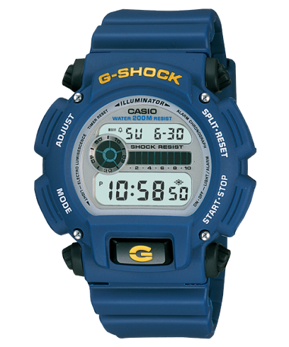CASIO G-Shock Porcelain Series Digital Blue | DW9052-2V
