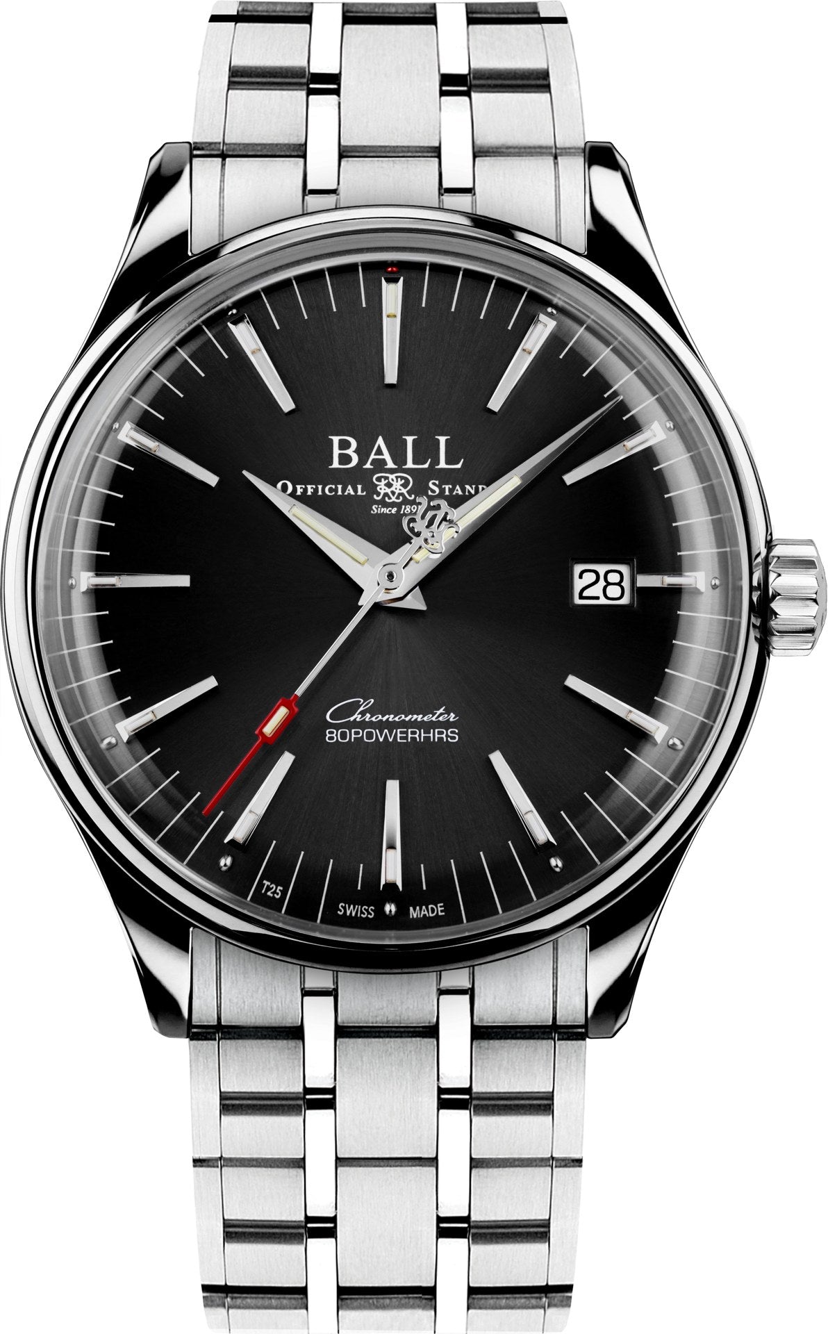 BALL Trainmaster Manufacture 80 Hours | NM3280D-S1CJ-BK