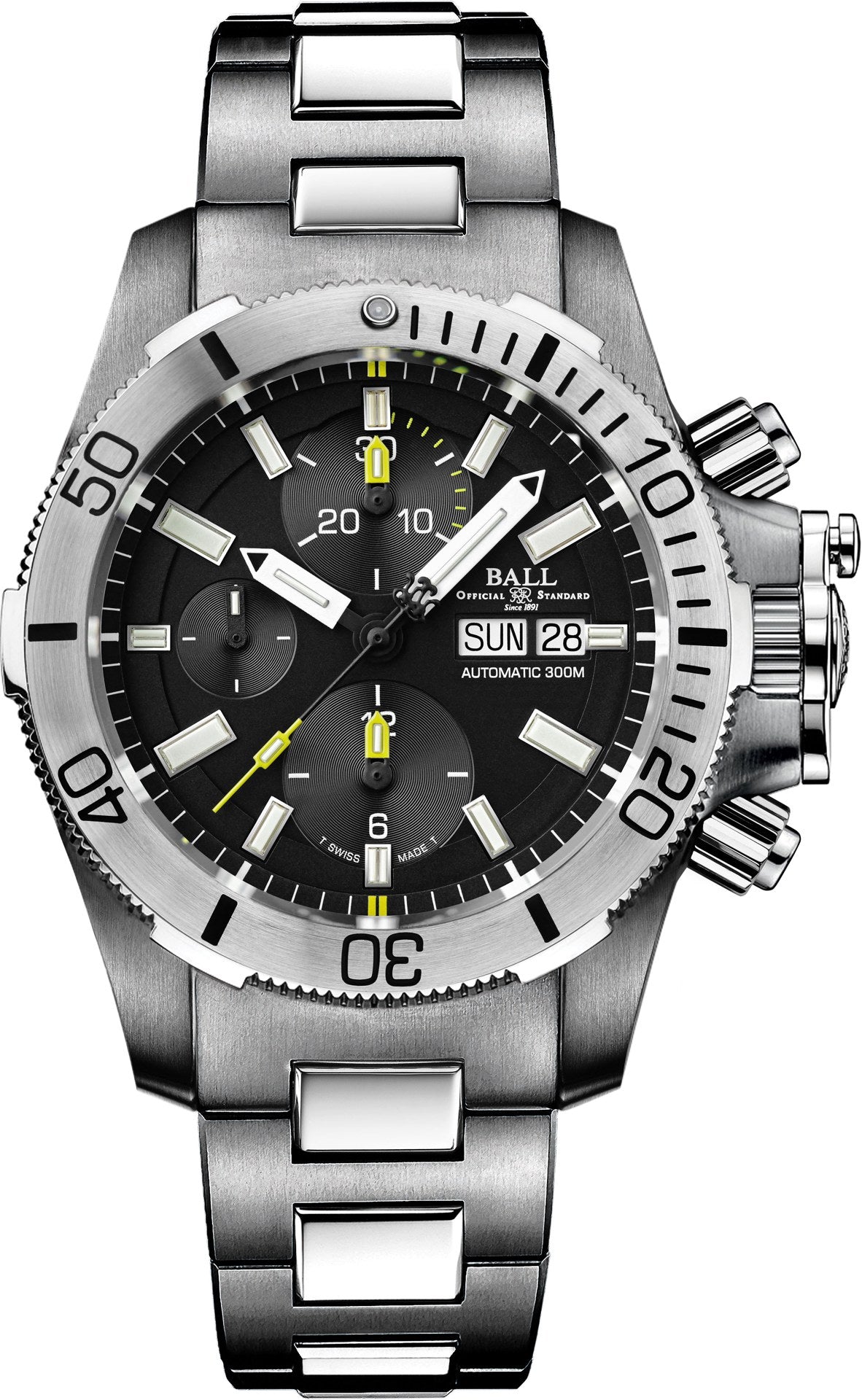 BALL Engineer Hydrocarbon Submarine Warfare Chronograph | DC2276A-SJ-BK
