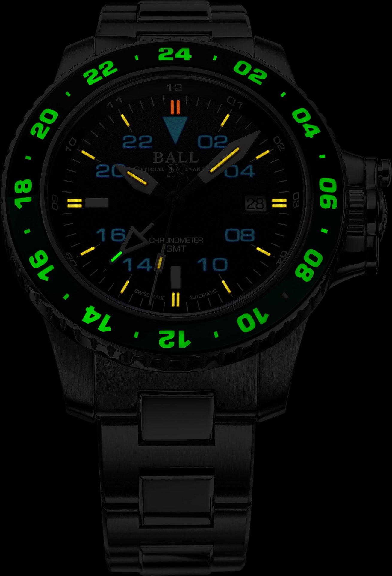 BALL Engineer Hydrocarbon AeroGMT II | DG2018C-S11C-BK