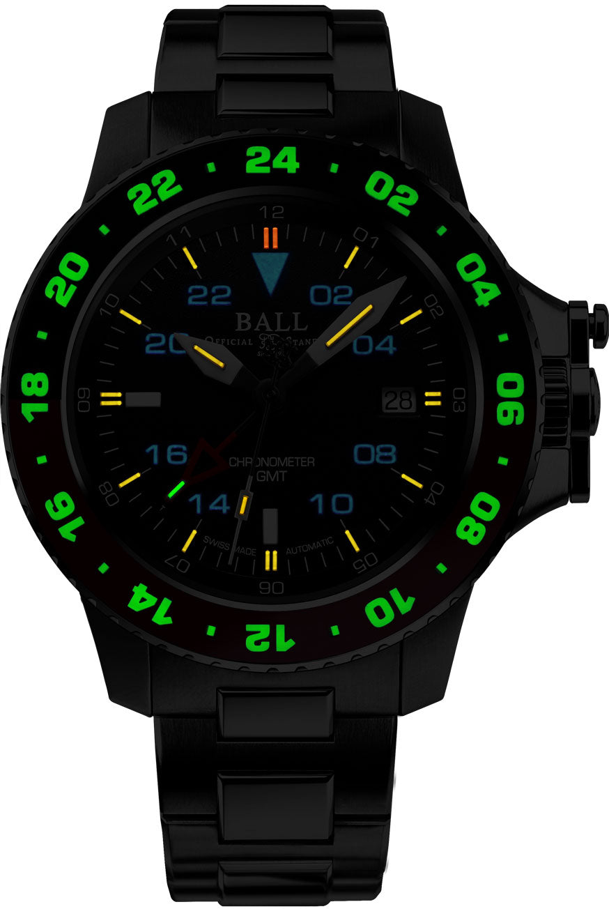 BALL Engineer Hydrocarbon AeroGMT II | DG2118C-S3C-BK