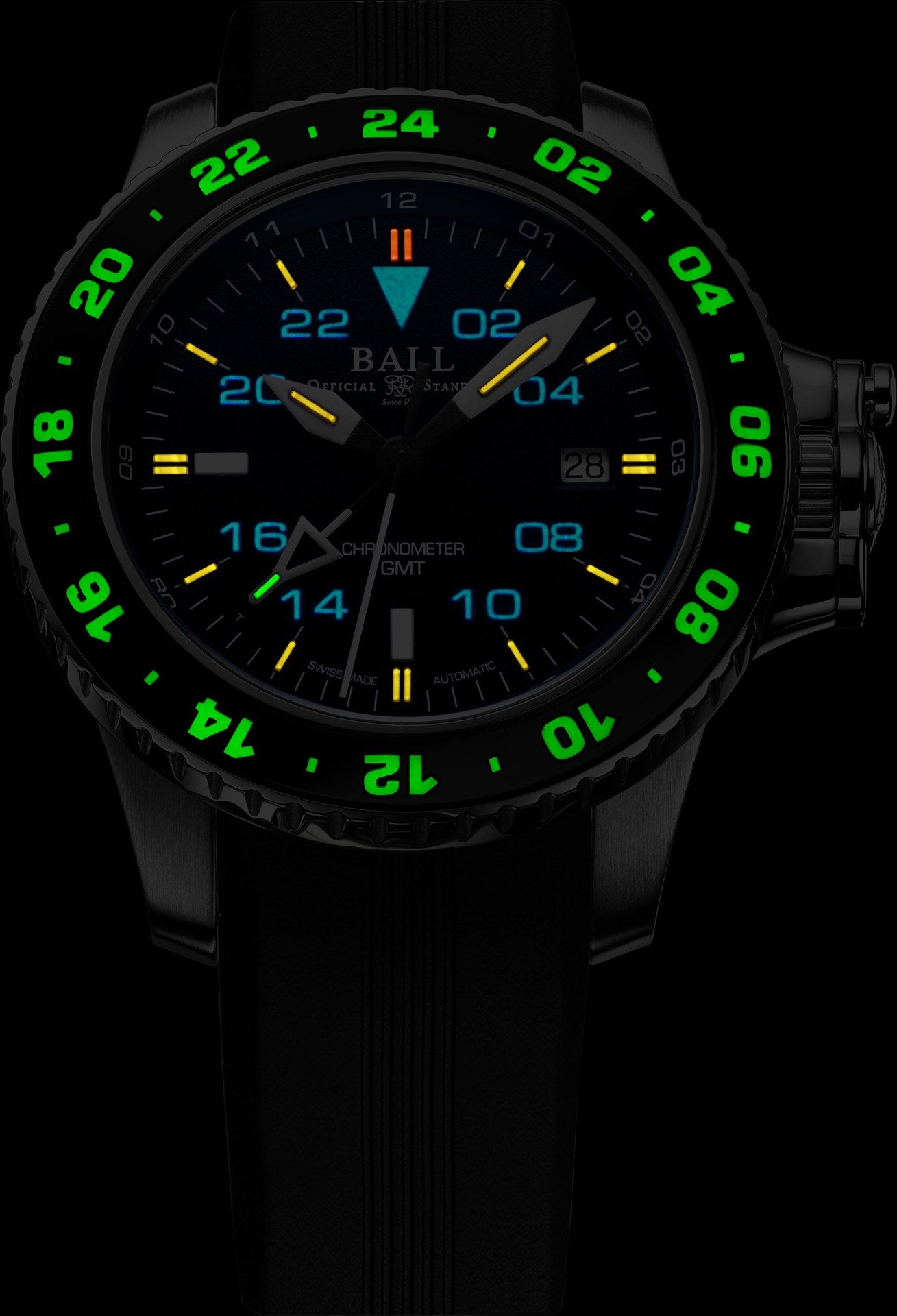 BALL Engineer Hydrocarbon AeroGMT II | DG2018C-PC-BE