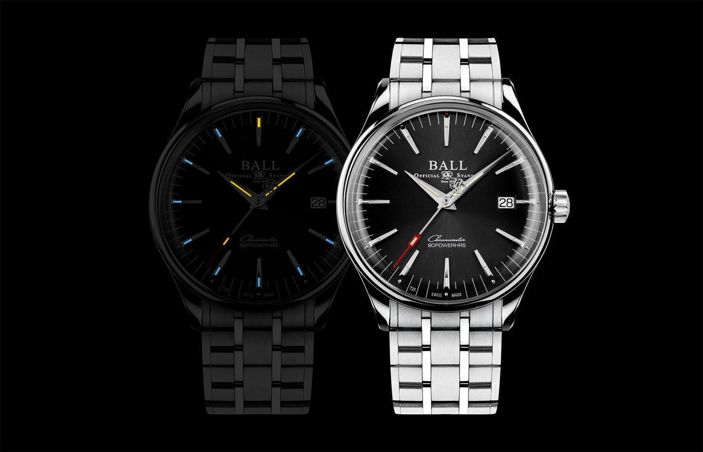 BALL Trainmaster Manufacture 80 Hours | NM3280D-S1CJ-BK