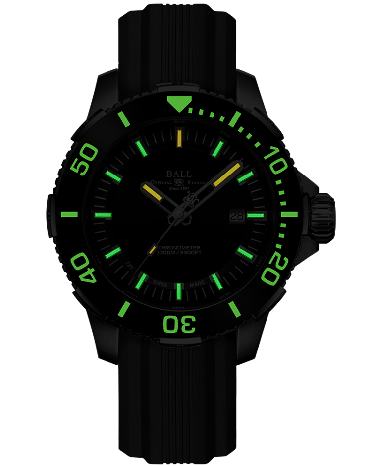 BALL Engineer Hydrocarbon DeepQUEST Ceramic | DM3002A-P3CJ-BK