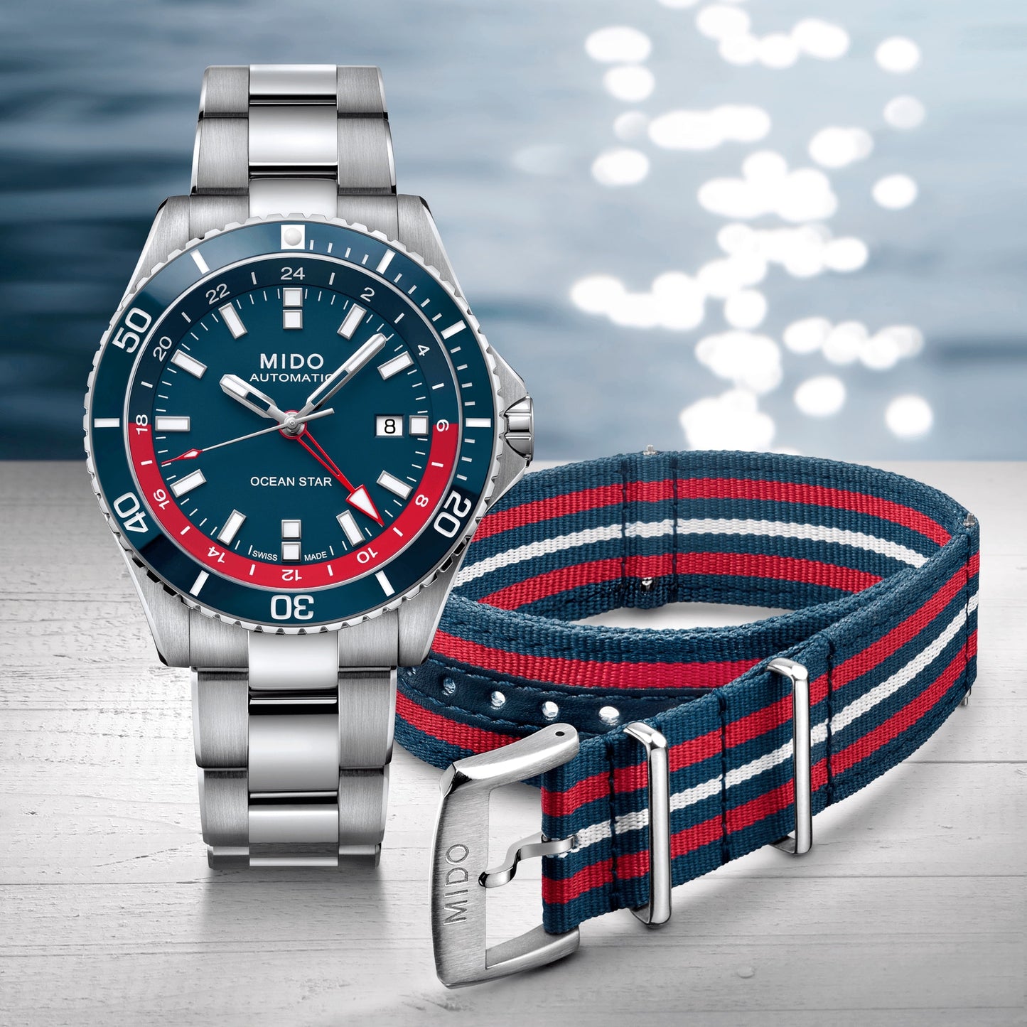 MIDO Ocean Star GMT Special Edition Blue | M026.629.11.041.00
