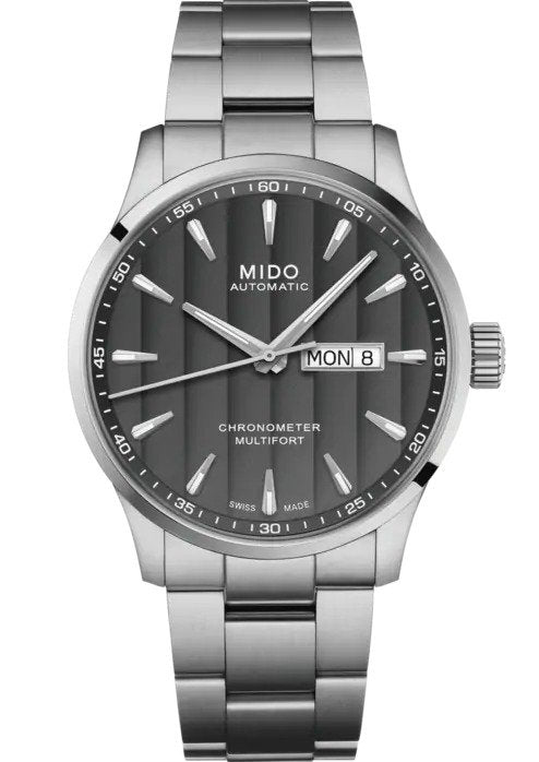 MIDO Multifort Chronometer 1 Anthracite | M038.431.11.061.00