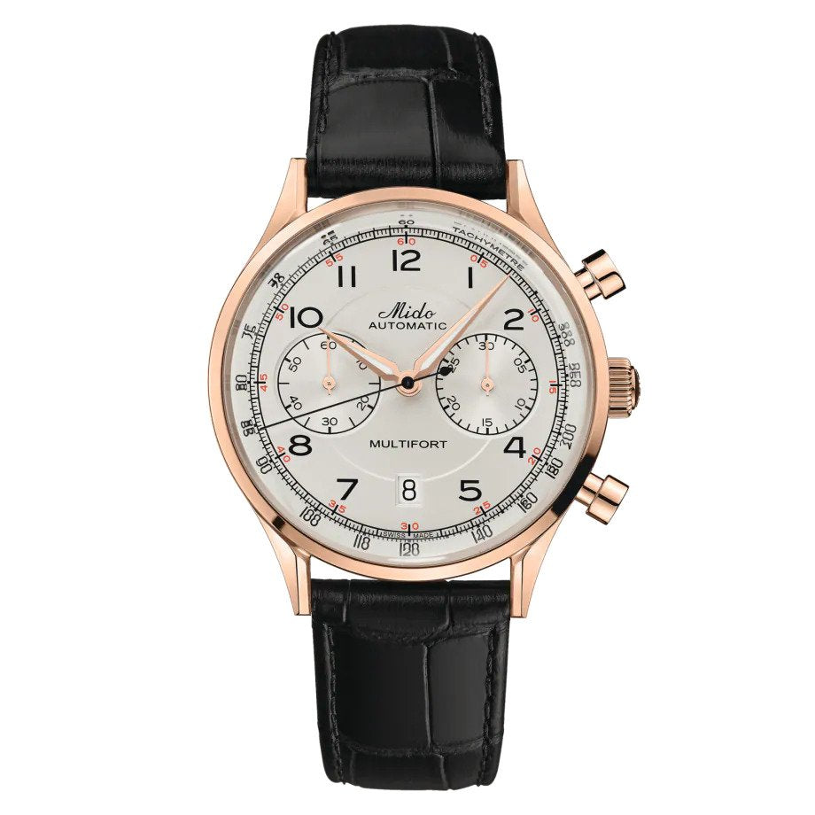 MIDO Multifort Patrimony Chronograph Ivory | M040.427.36.262.00