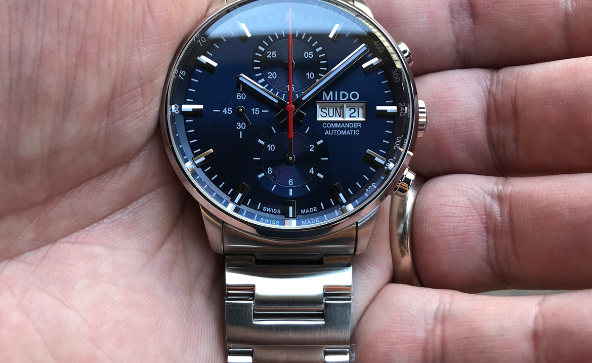 Daily Insta Info - Mido Commander Chronograph