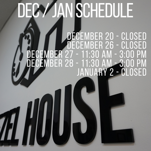 Revised Holiday Schedule (December and January)