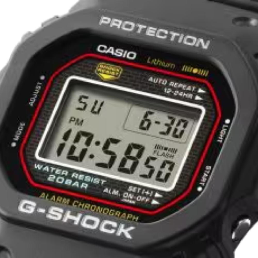 CASIO G-SHOCK Lithium Digital 5000 SERIES | DW5000R-1A
