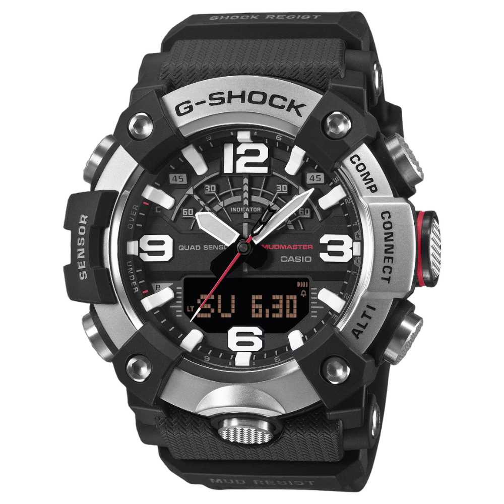 CASIO G-SHOCK Quad Sensor MASTER OF G-LAND Black and Metallic | GGB100XM-1A