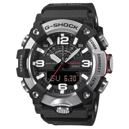 CASIO G-SHOCK Quad Sensor MASTER OF G-LAND Black and Metallic | GGB100XM-1A