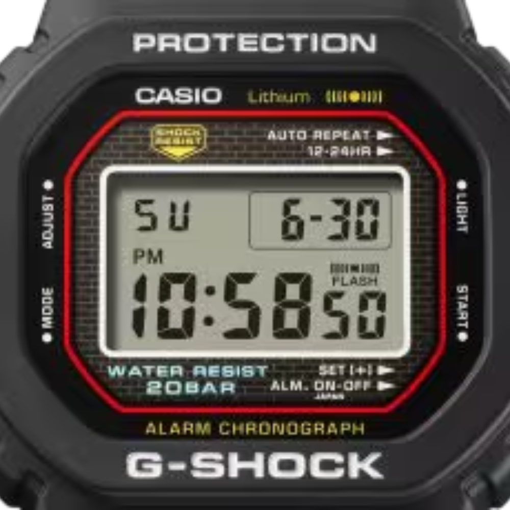 CASIO G-SHOCK Lithium Digital 5000 SERIES | DW5000R-1A