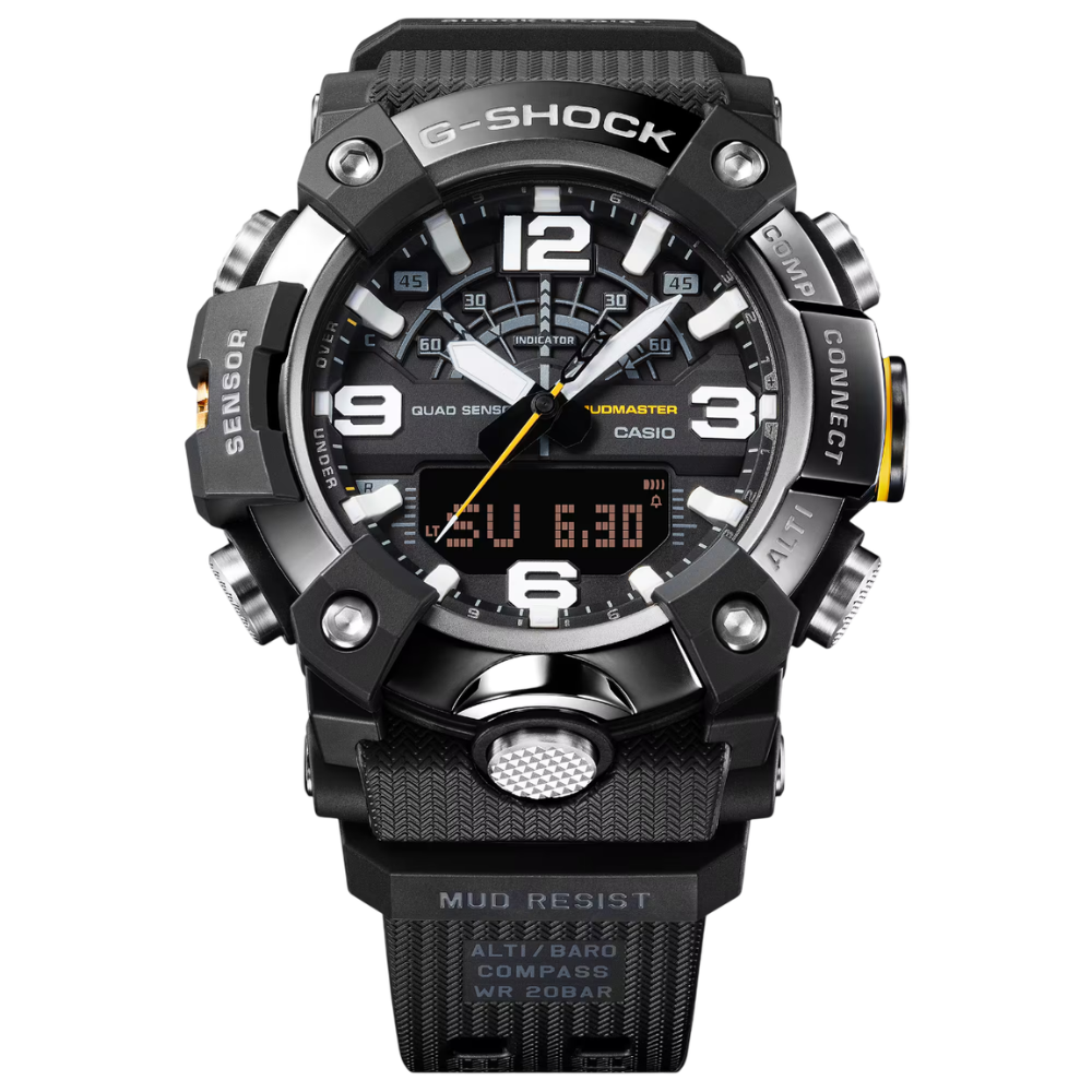 CASIO G-SHOCK Rugged MASTER OF G-LAND MUDMASTER Black Dial | GGB100XMB-1A