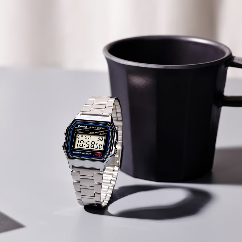 CASIO Vintage Stainless Steel | A158WA-1CR