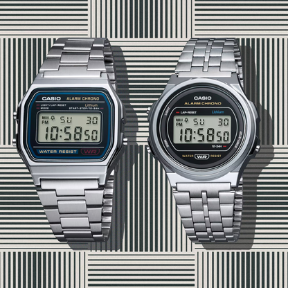 CASIO Vintage Stainless Steel | A158WA-1CR