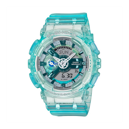 CASIO G-Shock Translucent Skeleton Light Blue | GMA-S110VW-2A