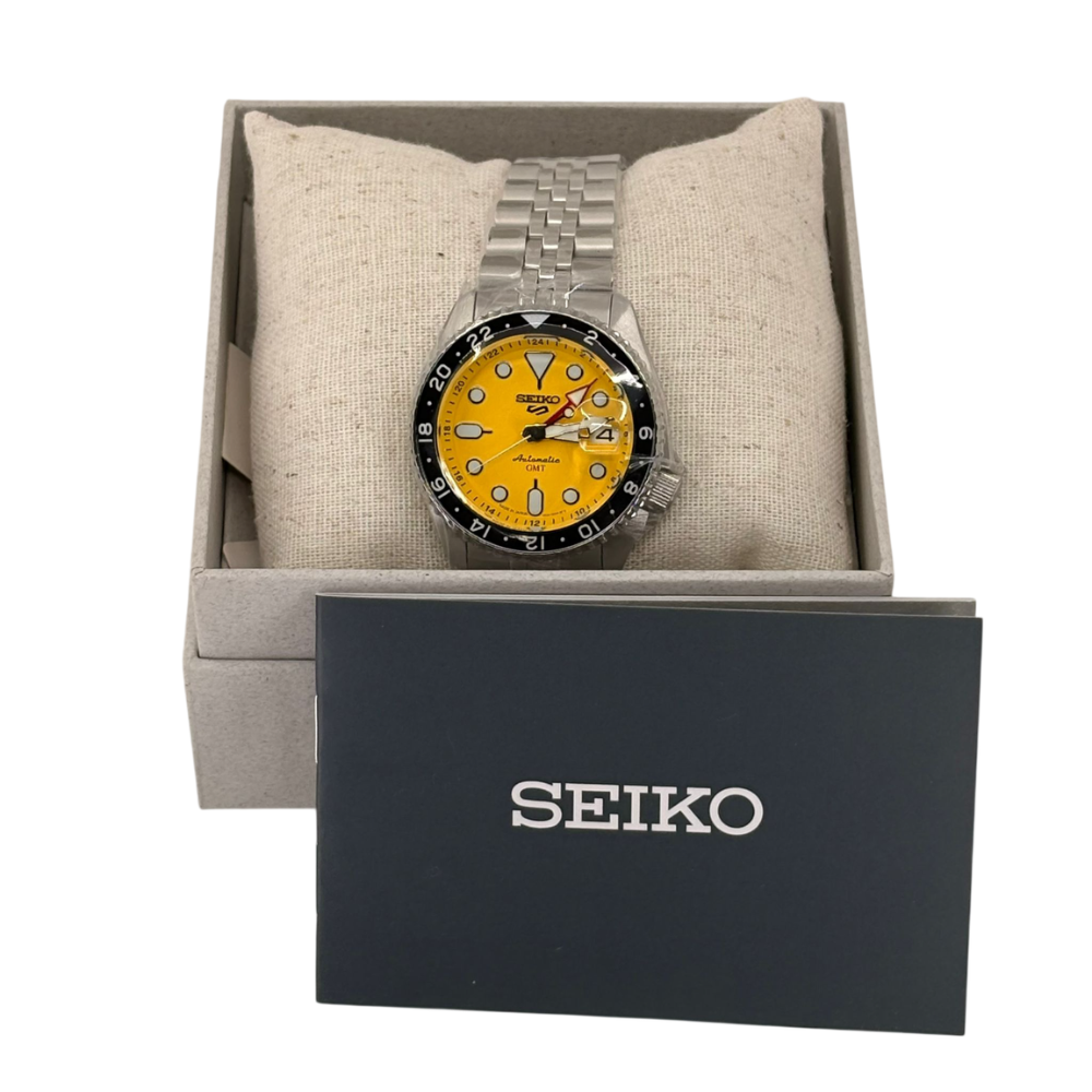 Seiko 5 SKX GMT Yellow (SSK017)