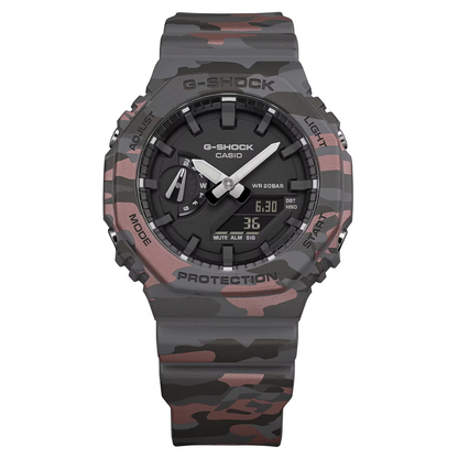 CASIO G-SHOCK ANALOG-DIGITAL 2100 Series Carbon Camouflage | GA2100CM-8A