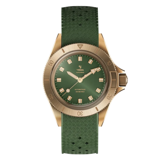 YEMA Superman Bronze CMM.10 Green Dial 39mm | 17.26.10.34.ZN.U4