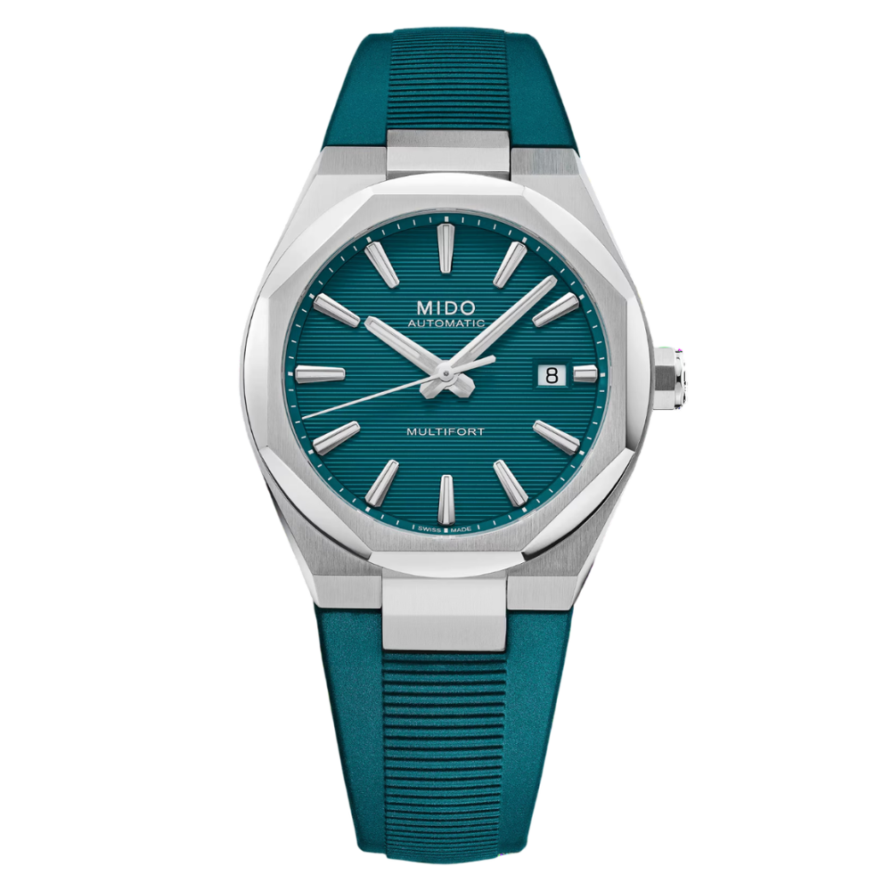 MIDO Multifort 8 One Crown Green Dial | M055.507.17.091.00