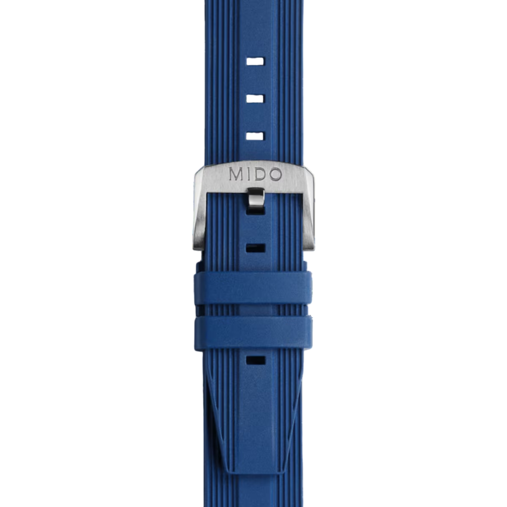 MIDO Ocean Star 39 Blue Rubber Strap 20mm | M852.019.311