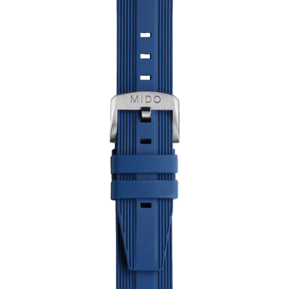MIDO Ocean Star 39 Blue Rubber Strap 20mm | M852.019.311