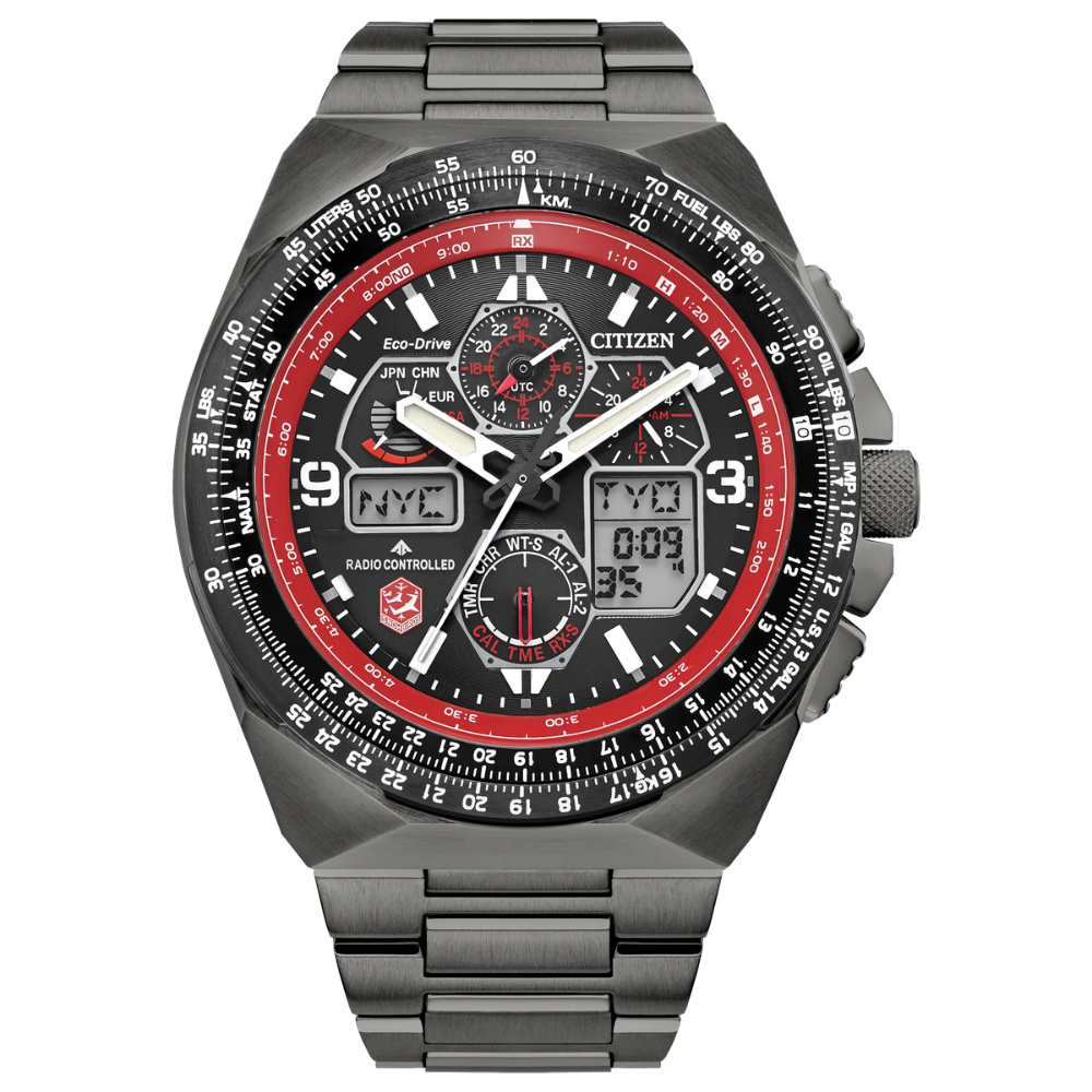 CITIZEN Eco-Drive Promaster Skyhawk A-T Black Dial  | JY8129-53H