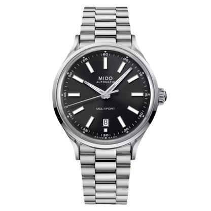 MIDO Multifort Patrimony Powerwind Black Dial 40mm | M040.407.11.061.00