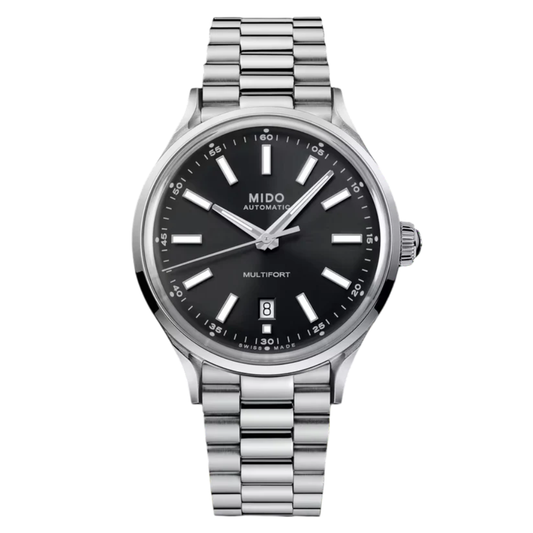 MIDO Multifort Patrimony Powerwind Black Dial 40mm | M040.407.11.061.00