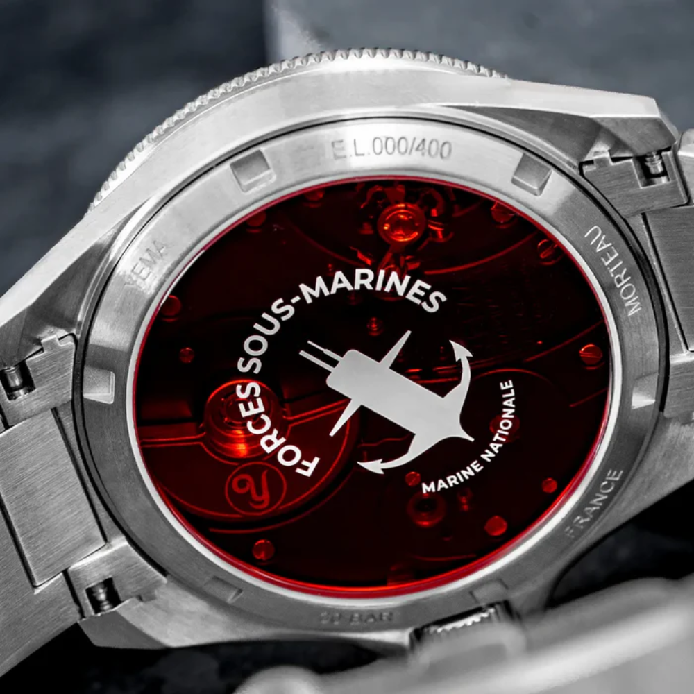 YEMA Navygraf Barracuda CMM.20 Limited Edition Stainless Steel 39mm | 21.26.20.66.SNL.M