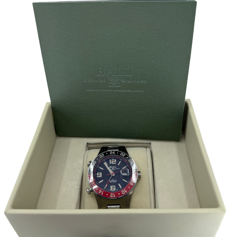 Ball Roadmaster Pilot GMT 40mm (DG3038A-S1C-BK)