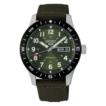 SEIKO 5 Sports Field series khaki Green Dial | HDB008