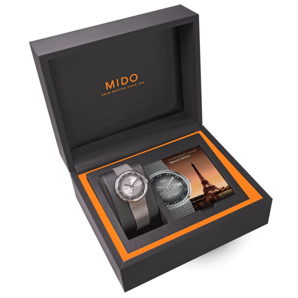 MIDO Commander Shade Silver Dial | M842942711