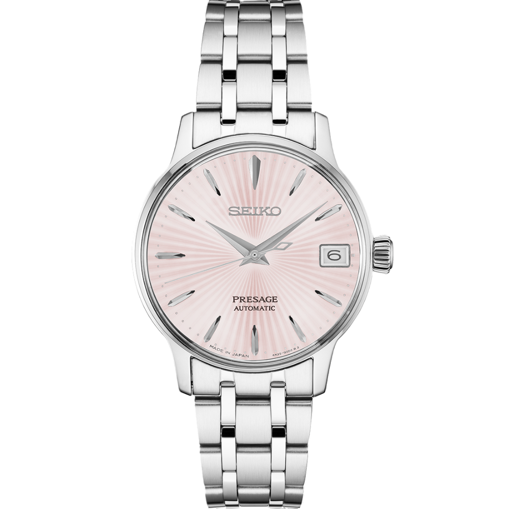 SEIKO Presage Cocktail Time "Cosmopolitan" Pink Dial | SRP839