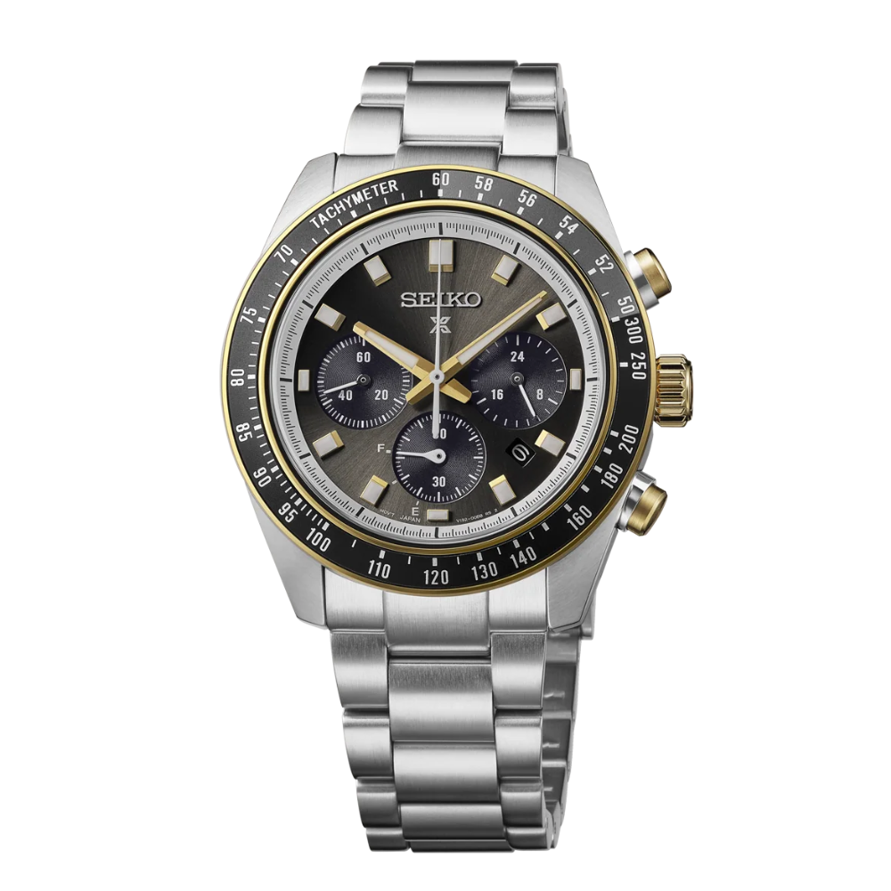 SEIKO Prospex SPEEDTIMER Dark Grey Dial 41mm | HBJ002