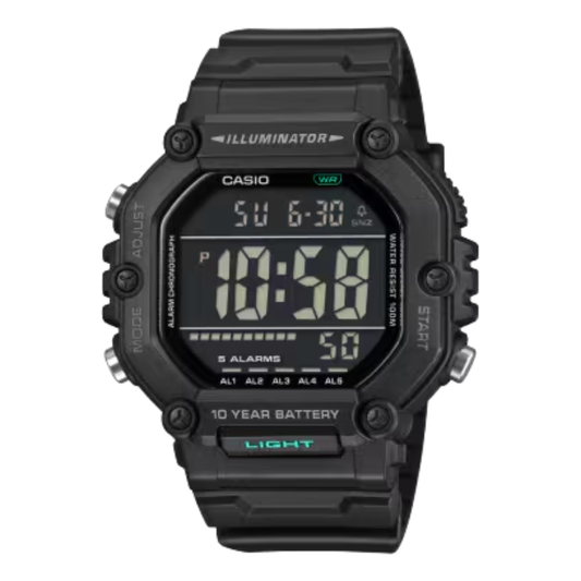 CASIO ILLUMINATOR Core Resin Black Dial | AE1600HX-1BV