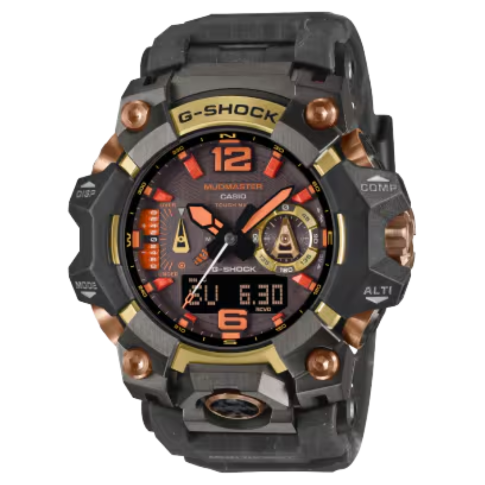 CASIO G-Shock Master OF G-LAND Mudmaster Magma Gold Dial  | GWG-B1000MG-1A9CR
