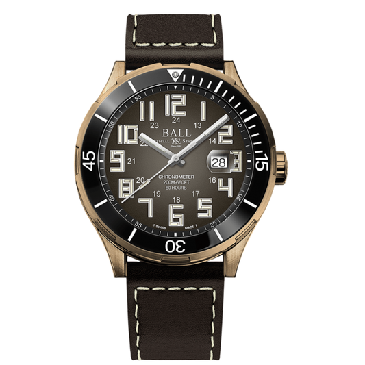 BALL Roadmaster StarLight Bronze Brown Dial 43mm | DD3072B-LC-BR