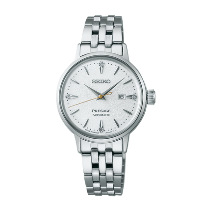SEIKO Presage Cocktail Time White Dial Diamond | SRE017